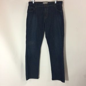 Levi Stretch mid Rise Straight Leg Jeans